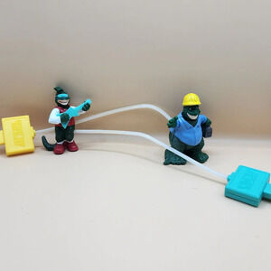 Disney J. Henson Dinosaurs TV Show Sinclair Pump Action Figures lot